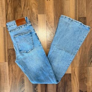 Zara Light Blue Flare Jeans